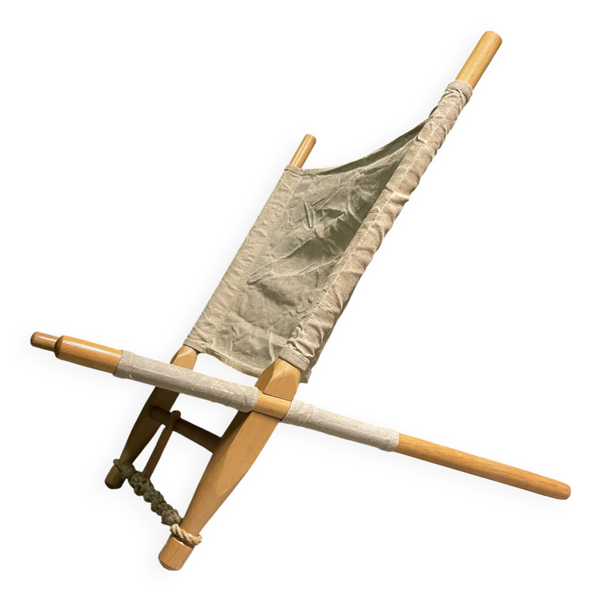 Vintage Saw Chair by Ole Gjerlov Knudsen for Cado, Denmark 1958