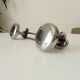Vintage chrome wall coat rack from the 60s/70s