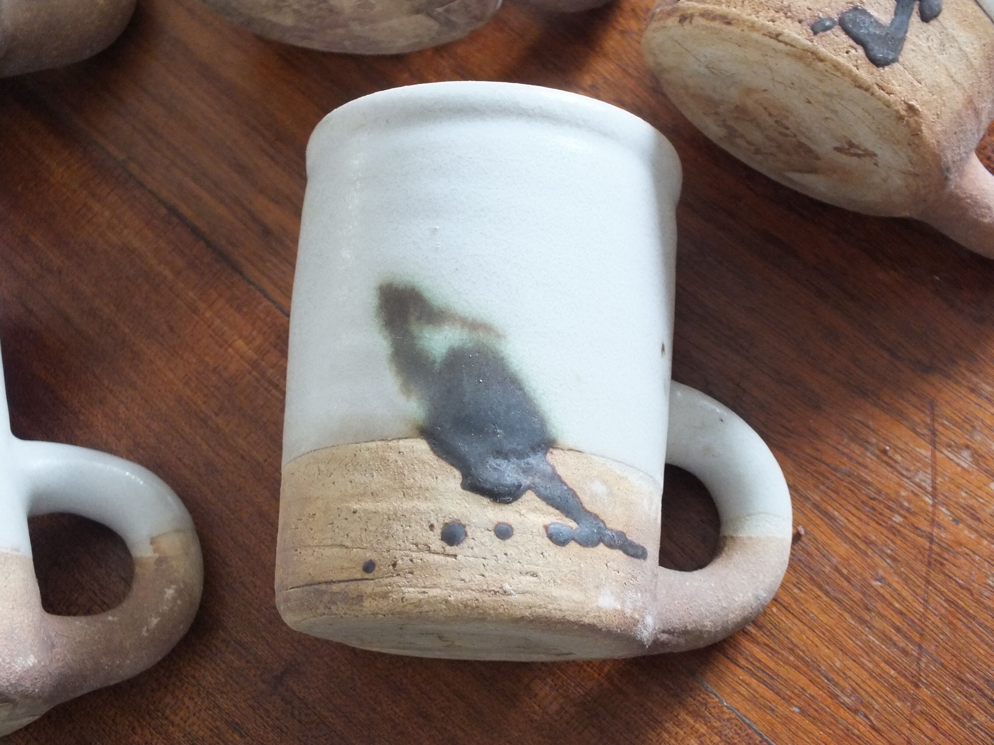 8 Sandstone Chopes Poterie de la Colombe - Vallauris