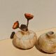 Set of two ceramic vases