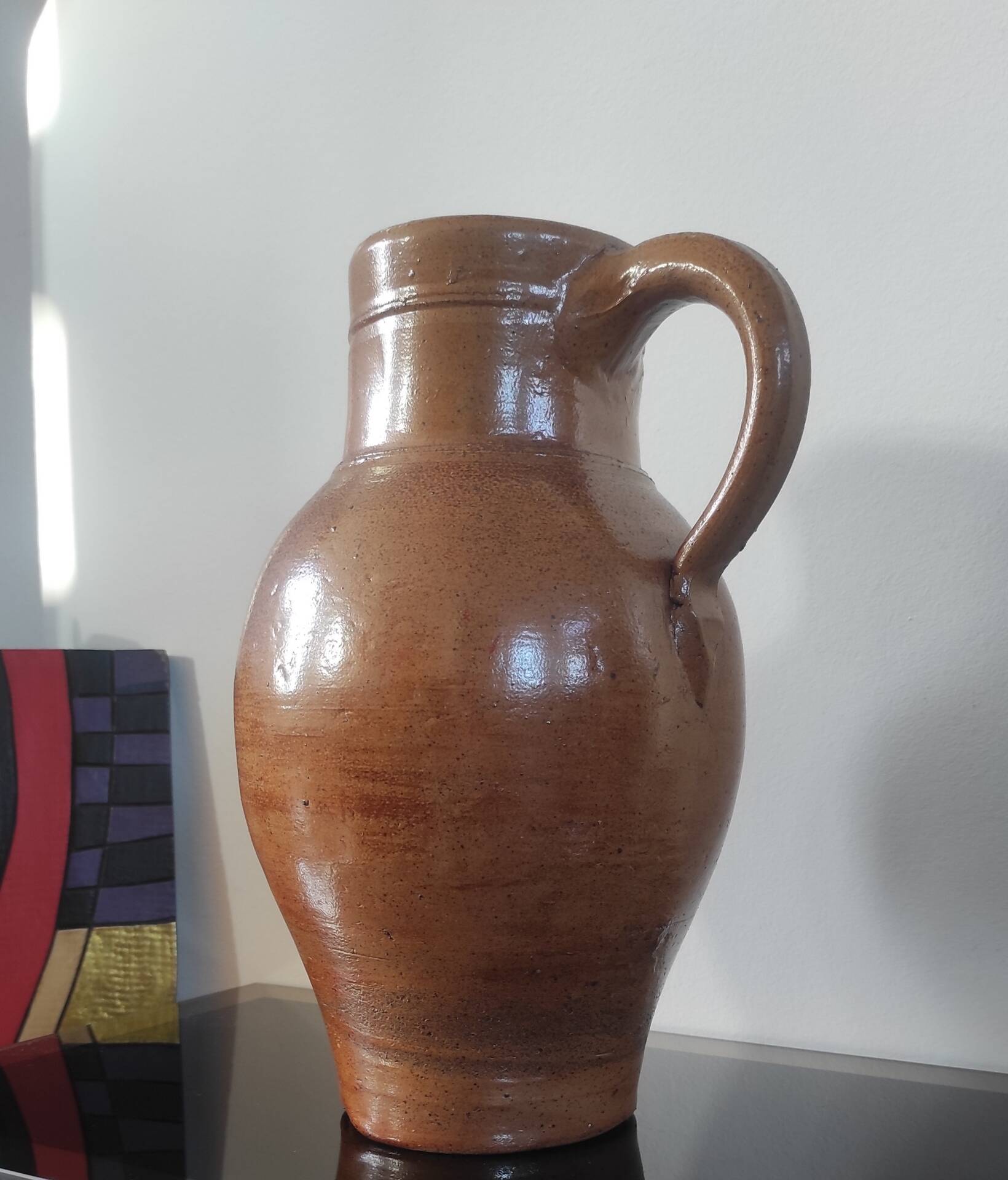 Grand pichet artisanale vintage