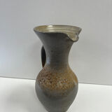 Pitcher in flamed stoneware from the 1950s