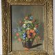 Nature morte aux fleurs sauvages, signée, milieu XX siècle
