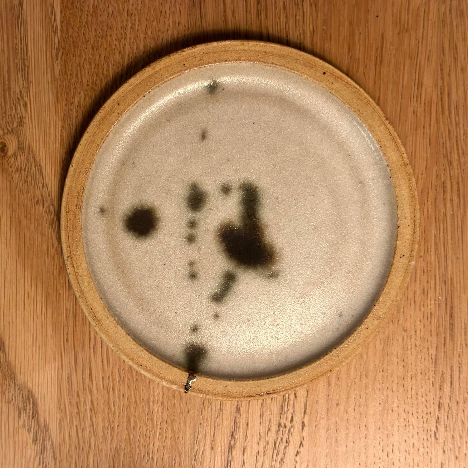 2 stoneware pottery cups of the dove