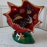 Vintage Vallauris shell lamp 60s-70s