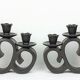 Large candlesticks Giraud Vallauris France 1950