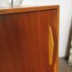 Mid-century design sliding door sideboard