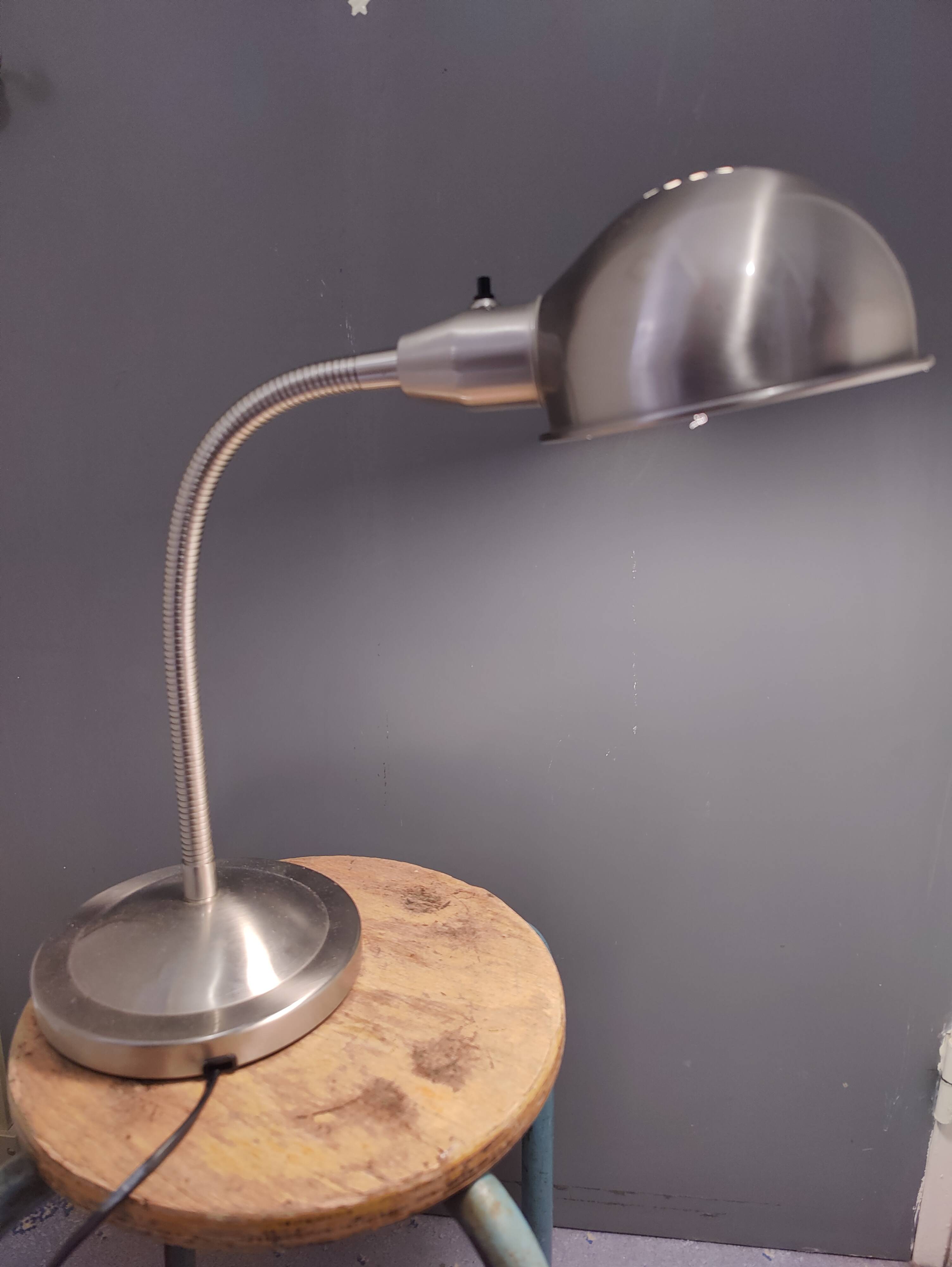 Ikea lamp Format A0103 chrome vintage 1980s