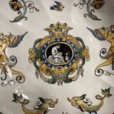 Melonniere in fine polychrome earthenware from Gien