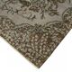 Overdyed Wool Vintage Handmade Carved Rug 183 cm x 293 cm