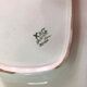 Large earthenware hollow dish KG Saint Clément France 36 cm