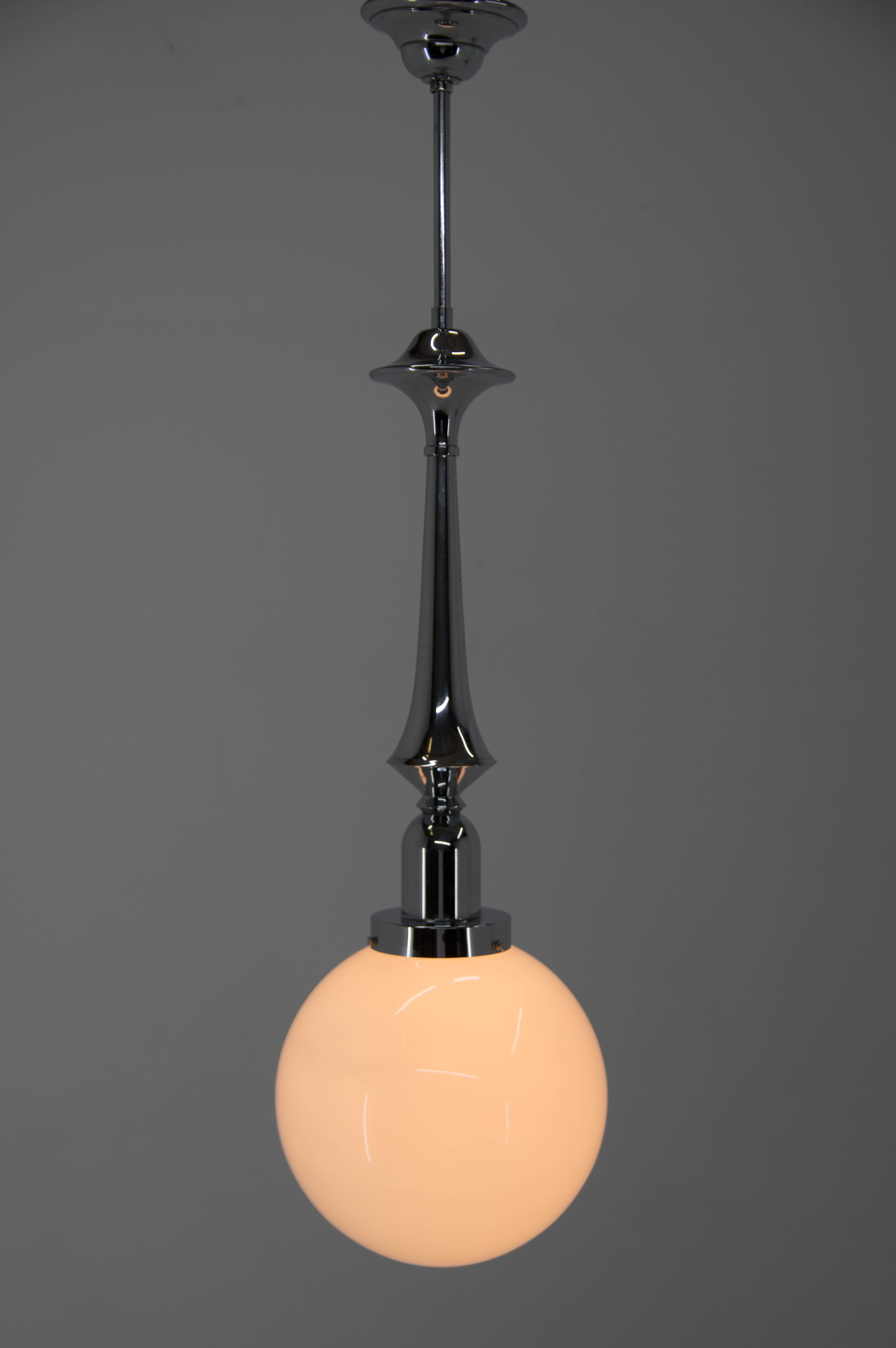 Art deco pendant, 1930, restored