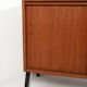 Two-tone Scandinavian 1960s small sideboard