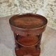 Empire style wooden rolling trolley – France, 1930s