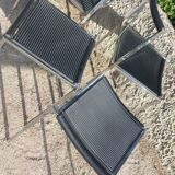 Set of Zeus chairs and stools Maurizio Peregalli 80s