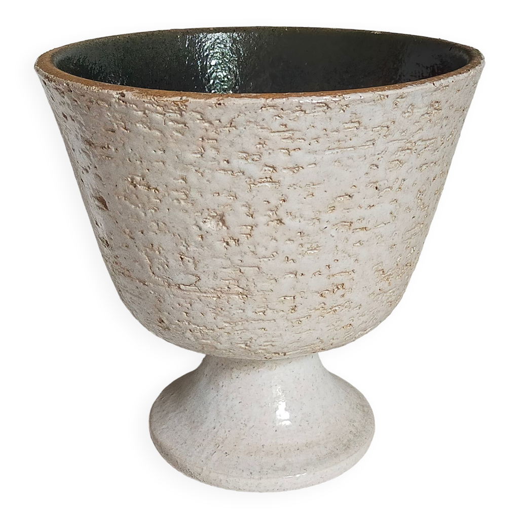 coupe-en-c-ramique-sur-pied-vintage-selency