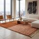 Traditional handwoven Berber rug size 100x200 cm