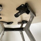 Tecno Nomos Round Table Brushed Metal