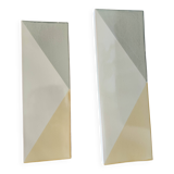Set of 2 Tile wall lights by Violaine d'Harcourt