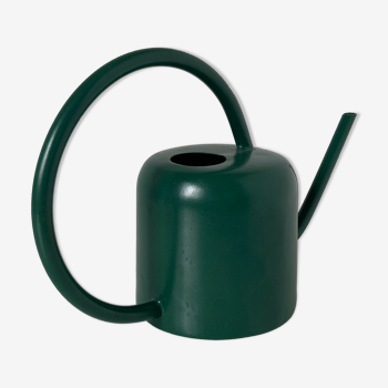 Arrosoir en métal laqué vert anglais