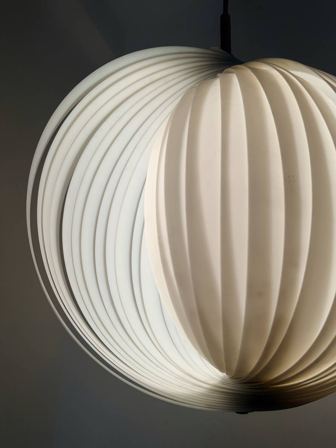 “Moon” chandelier, 70s design