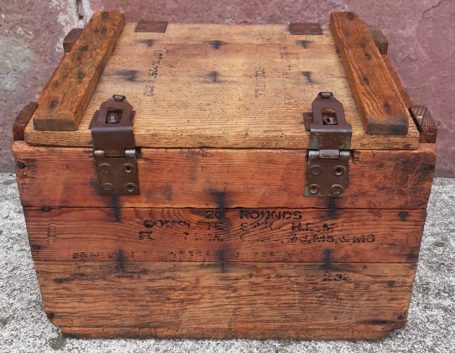 US ammunition box