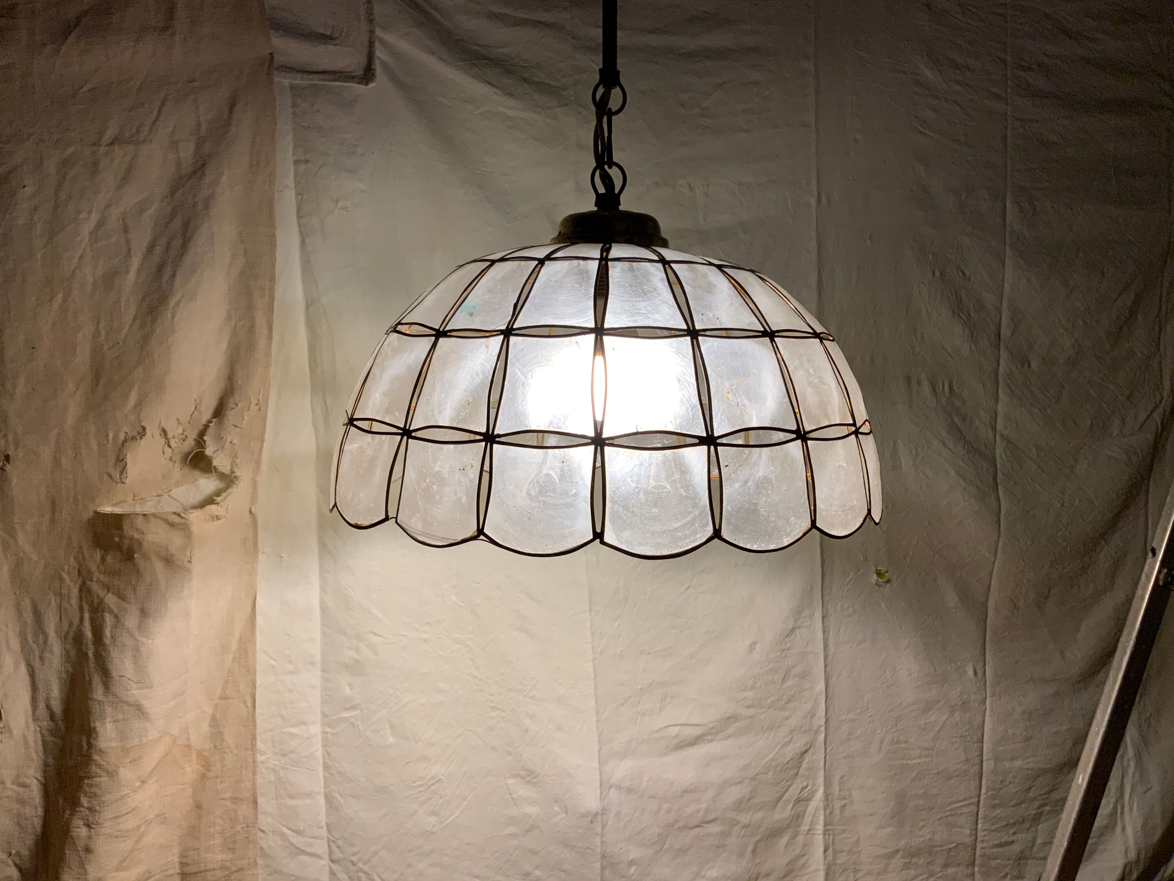 Vintage mother-of-pearl hanging