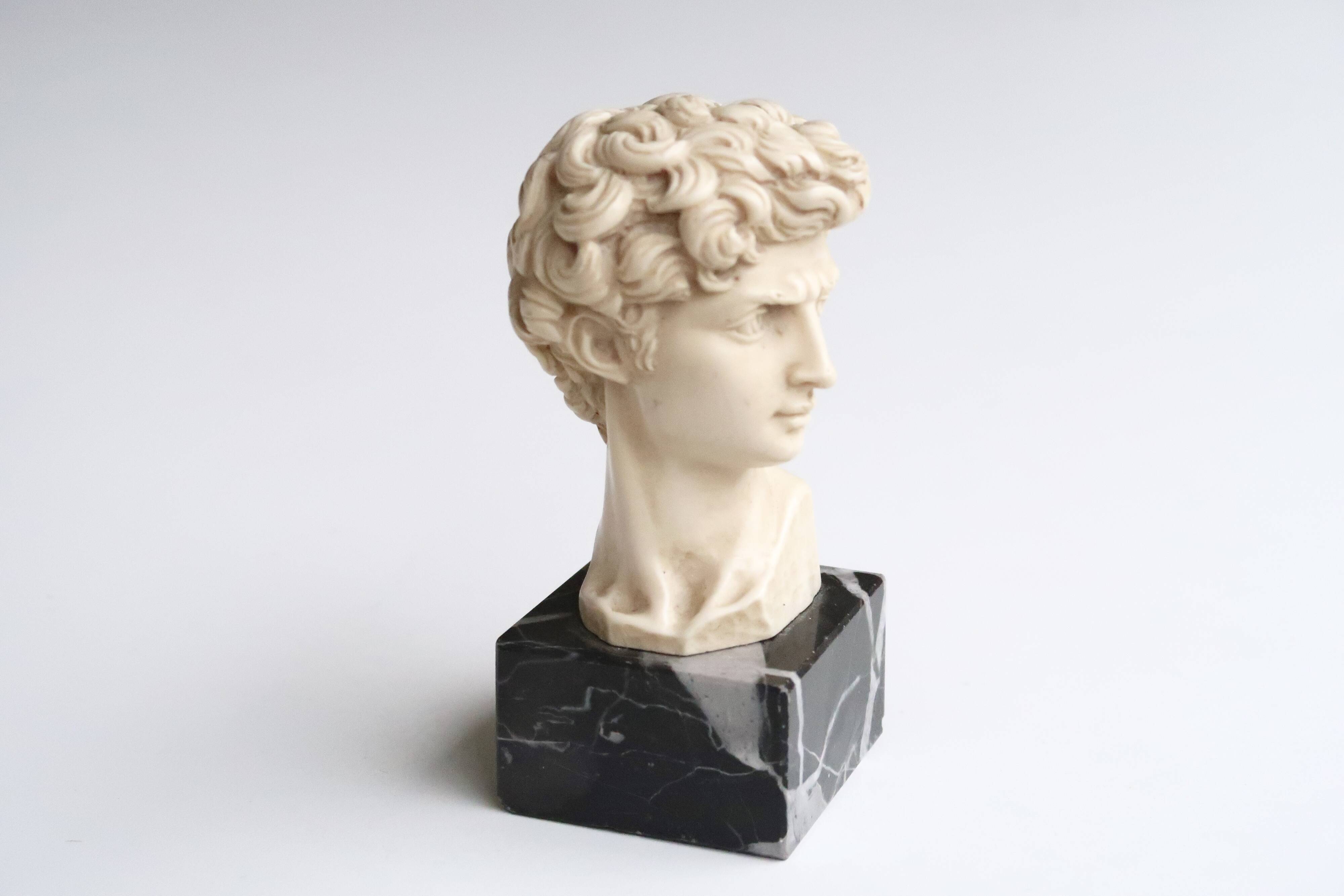 Bust of a man signed Ruggeri, 60s