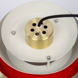 Pair of 2 Swedish vintage pendant lamps Trava by Carl Thore, Granhaga, 1960