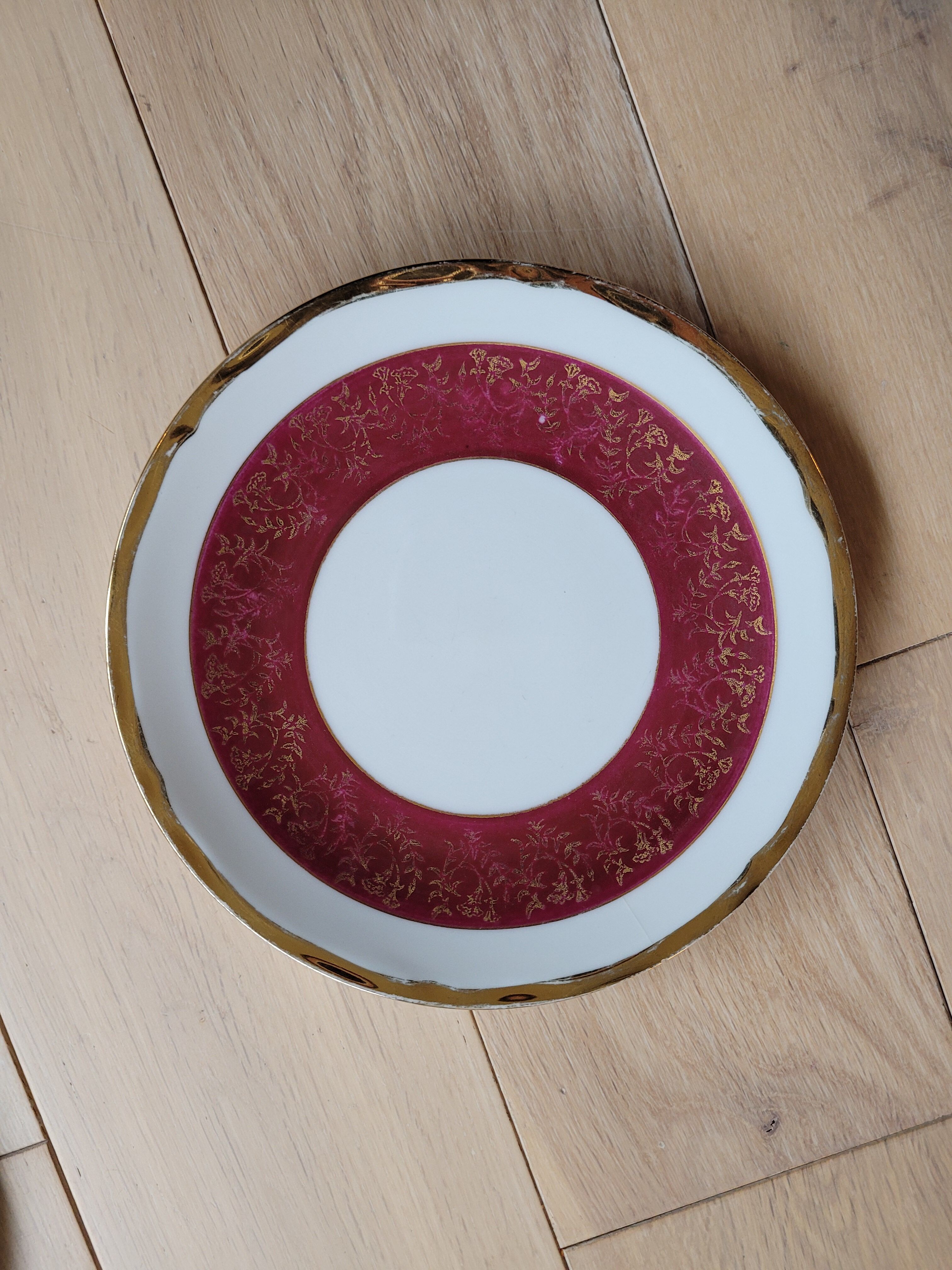 Service à dessert porcelaine luf