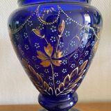 Bohemian crystal vase