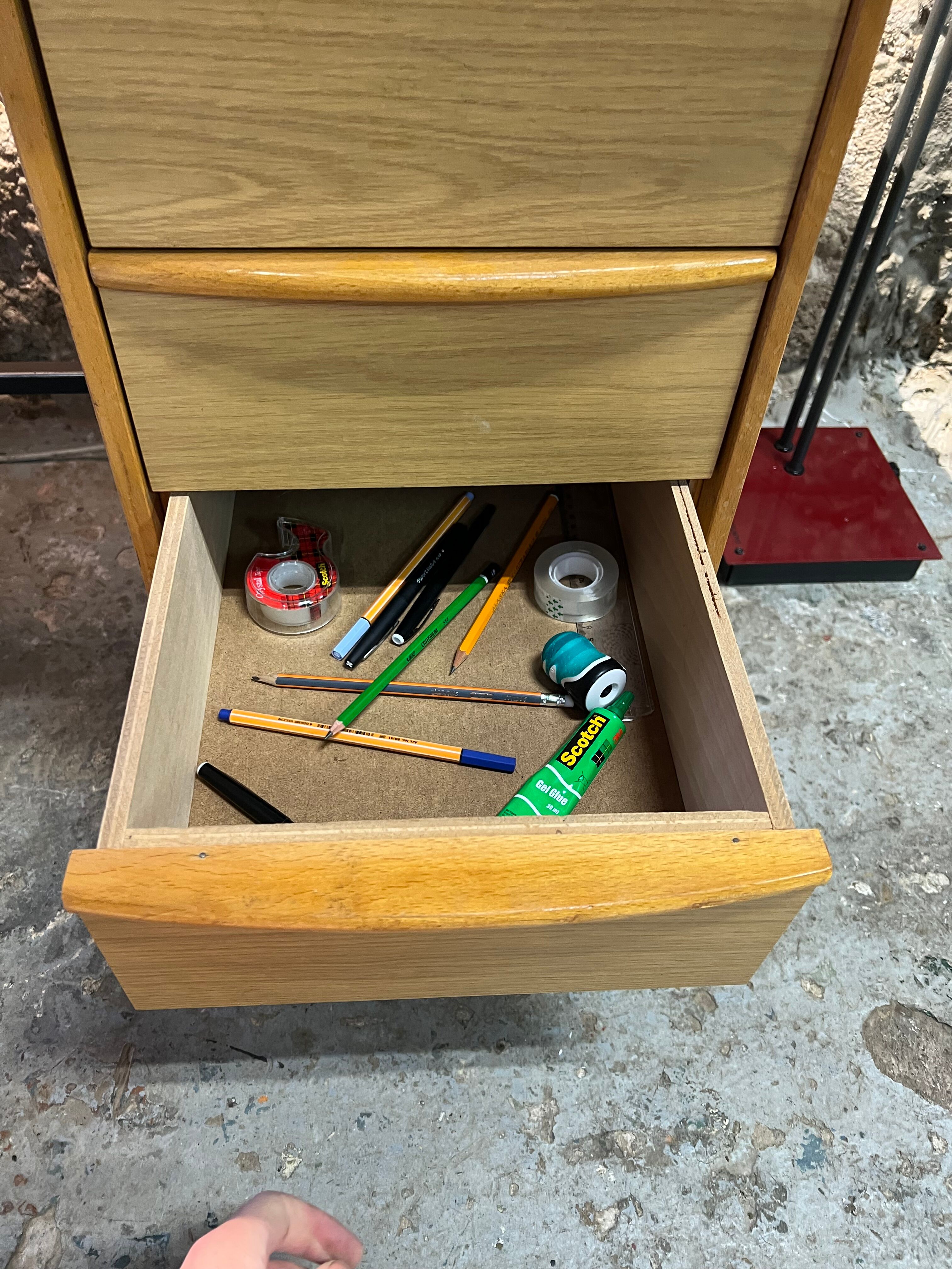 Modernist office in formica