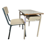 School desk and its chair