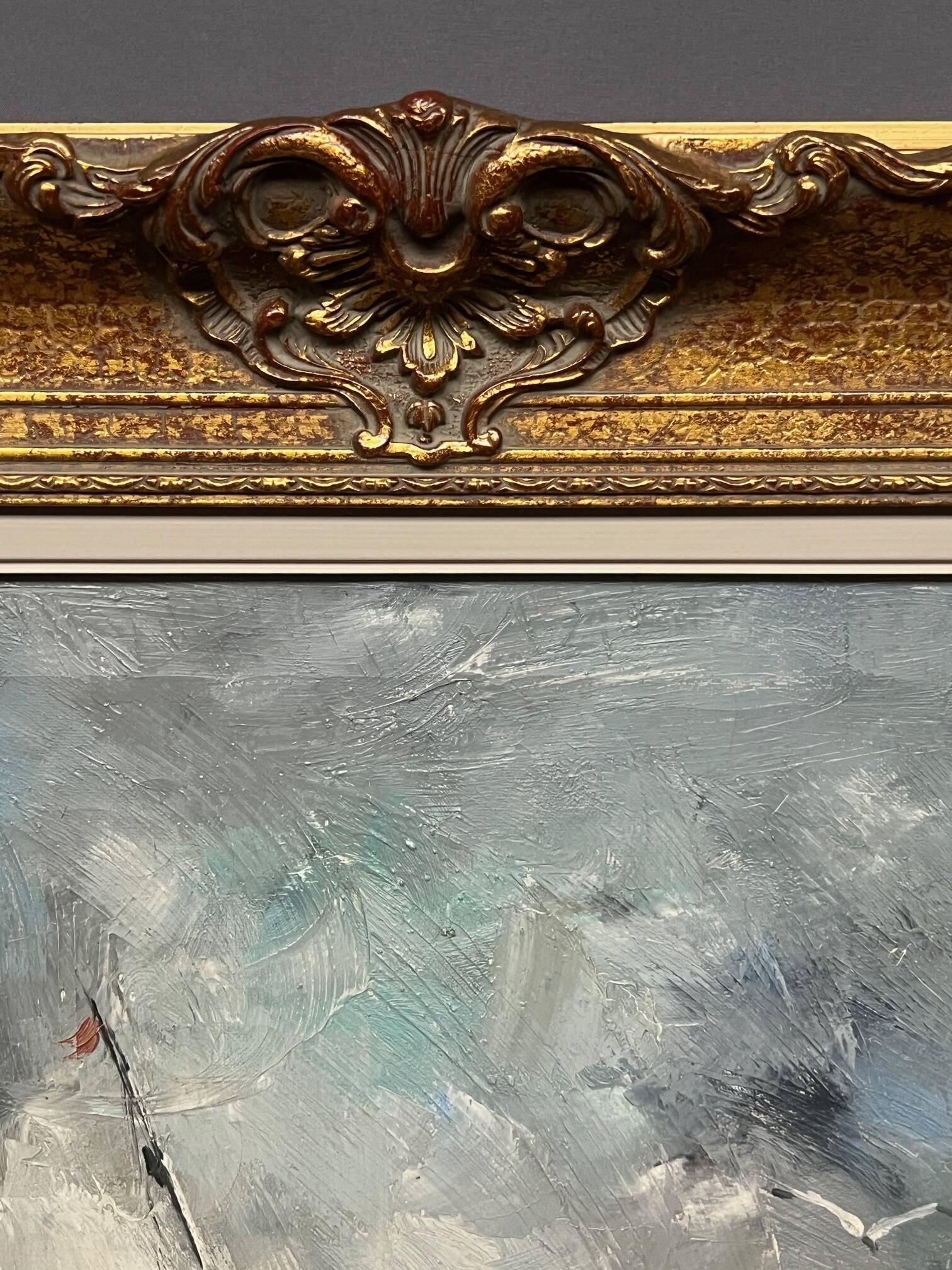 J.J. Coulon. "Marine Landscape." Oil on canvas.