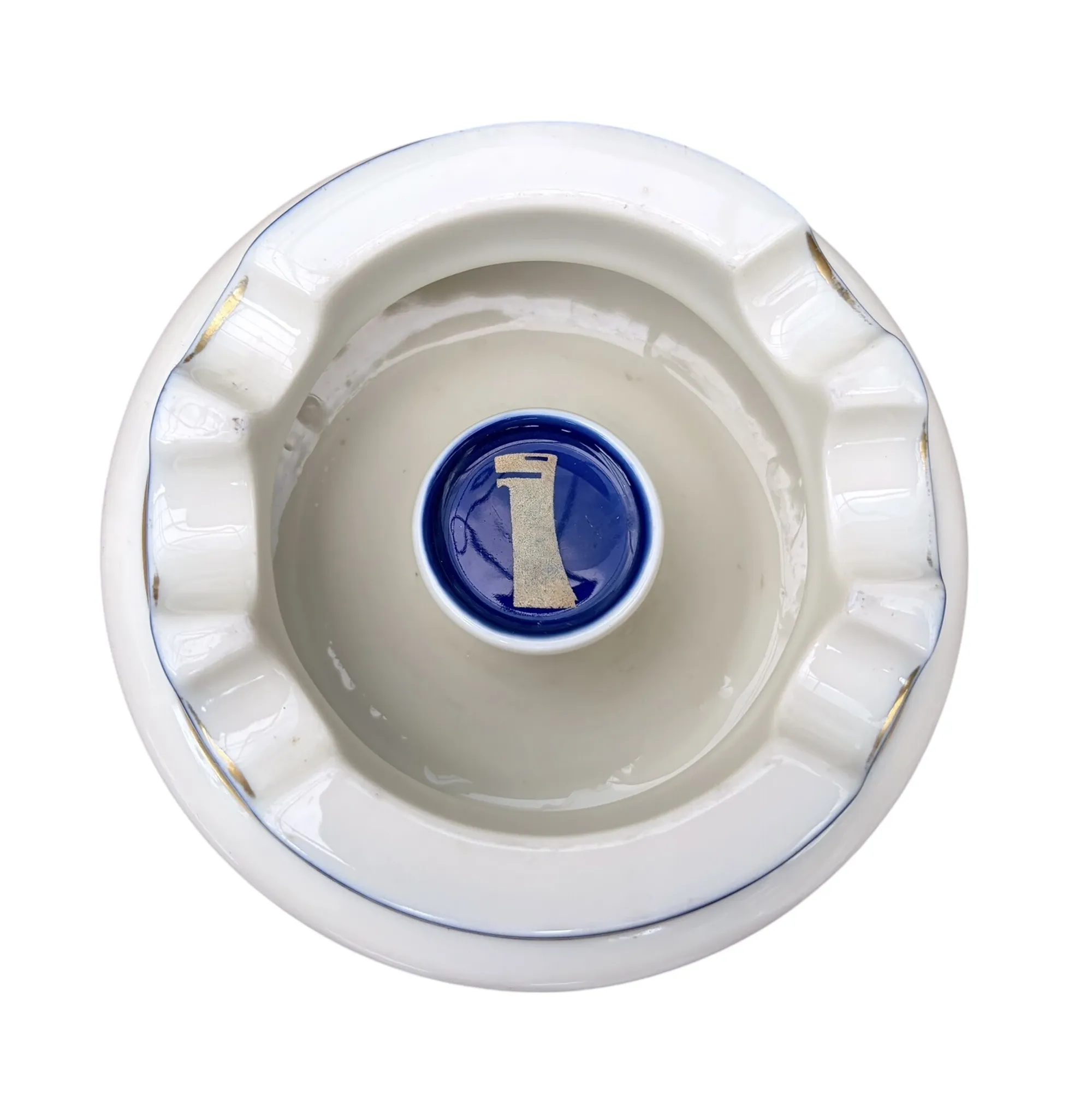 Porcelain ashtray Rosenthal advertisement Reemtsma – Art Deco – circa 1928