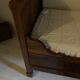 Louis Philippe sleigh bed
