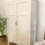 Parisian wardrobe + hanging rail