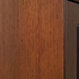 Mahogany showcase, Danish design, 1970s, production: Denmark