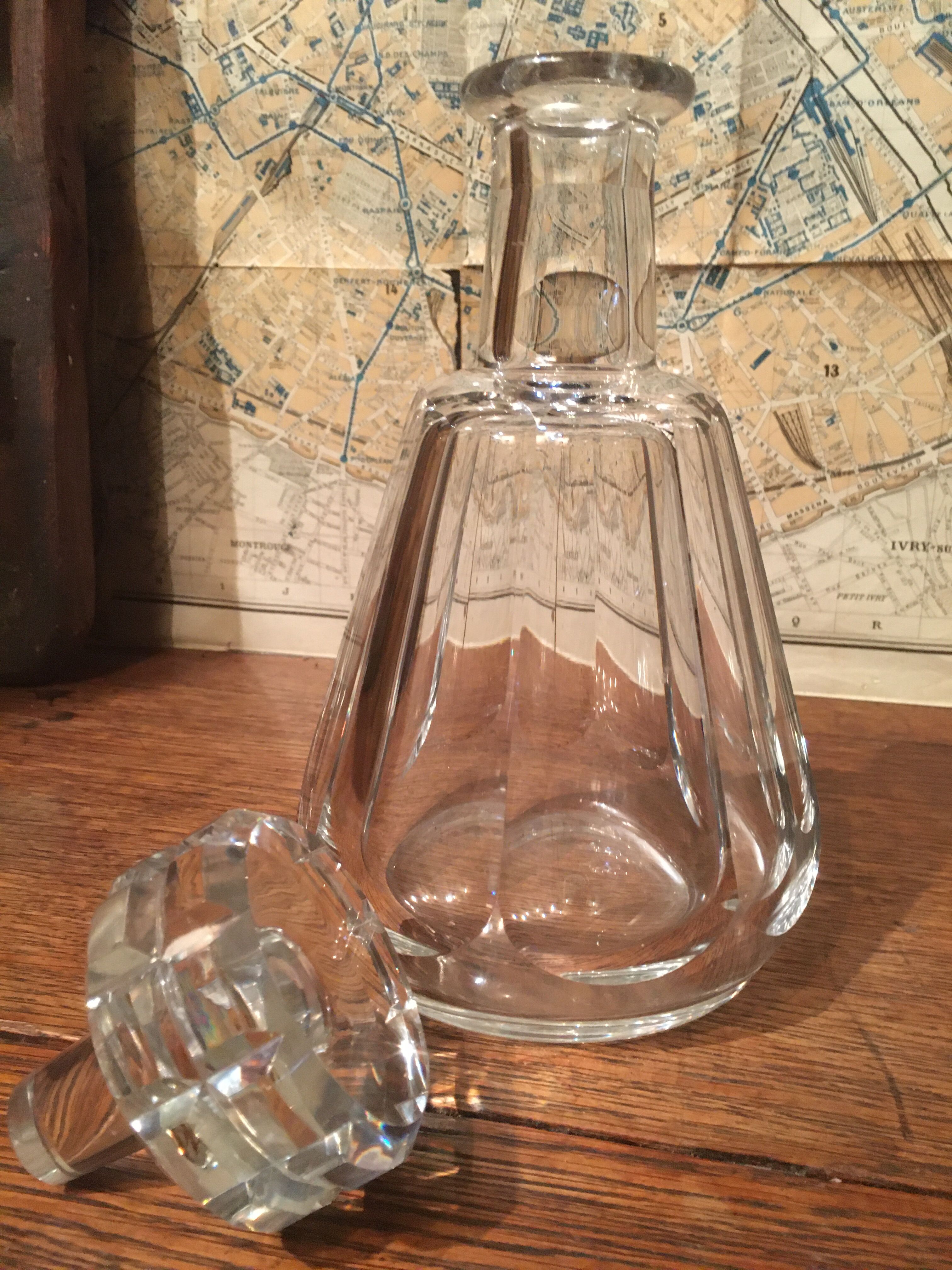 Crystal decanter "Baccarat"