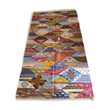 Berber kilim carpet of Taznakht