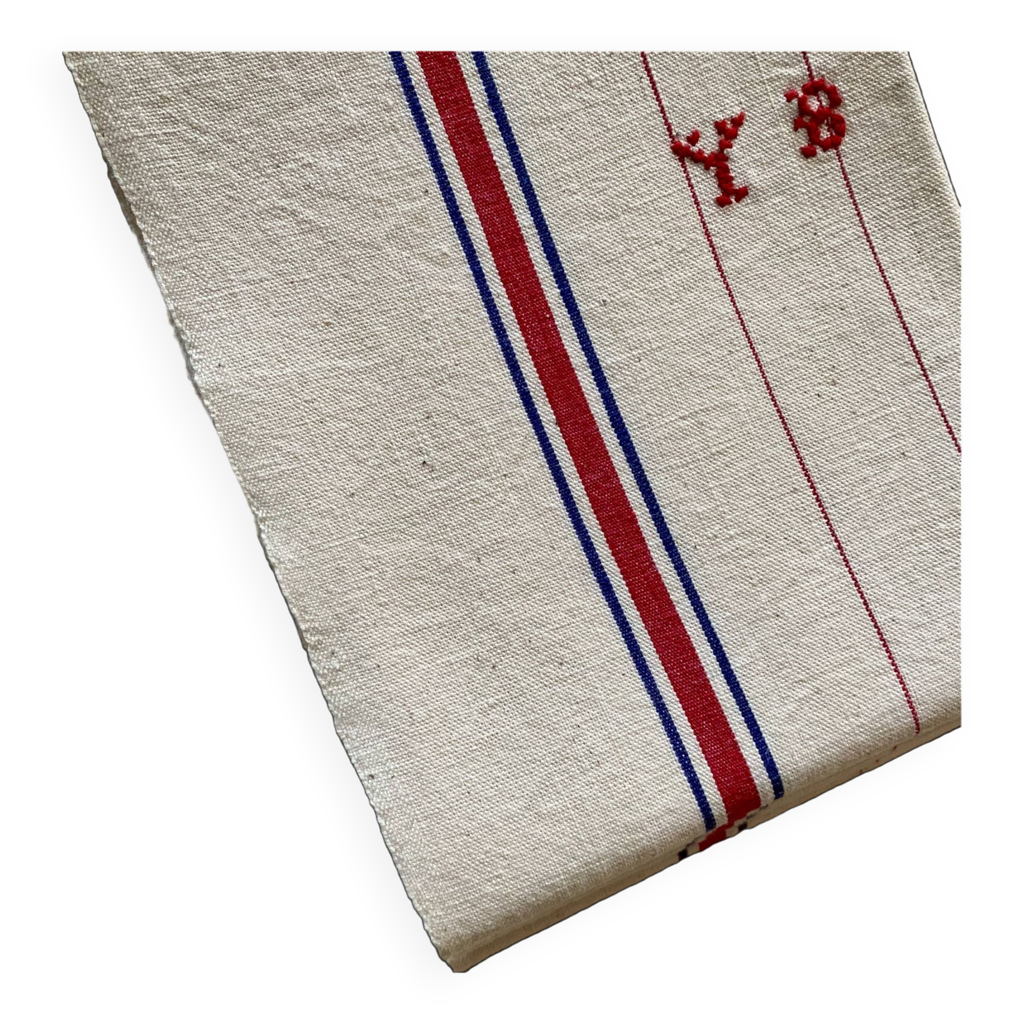 YB linen tea towel x2