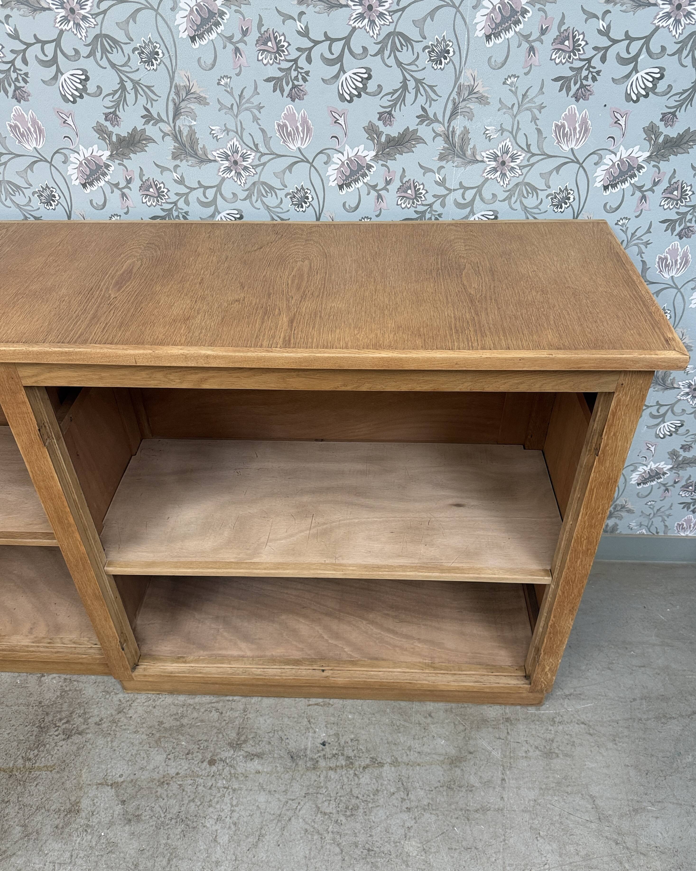 Open oak workshop furniture (renovated)