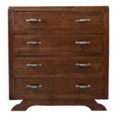 Vintage chest of drawers with 4 drawers from the 1930s.