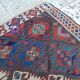 Vintage Turkish hallway rug 148x393 cm