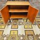 Modular furniture with vintage shelves year 1970