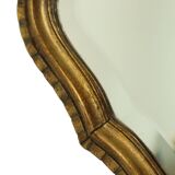 Classic Facet Cut Gold Leaf Mirror Deknudt 75cm