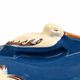 Large Alsatian terrine from Soufflenheim in blue with stork decoration – 41 cm