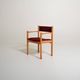 Set of 4 beech armchairs, Denmark, 1960s