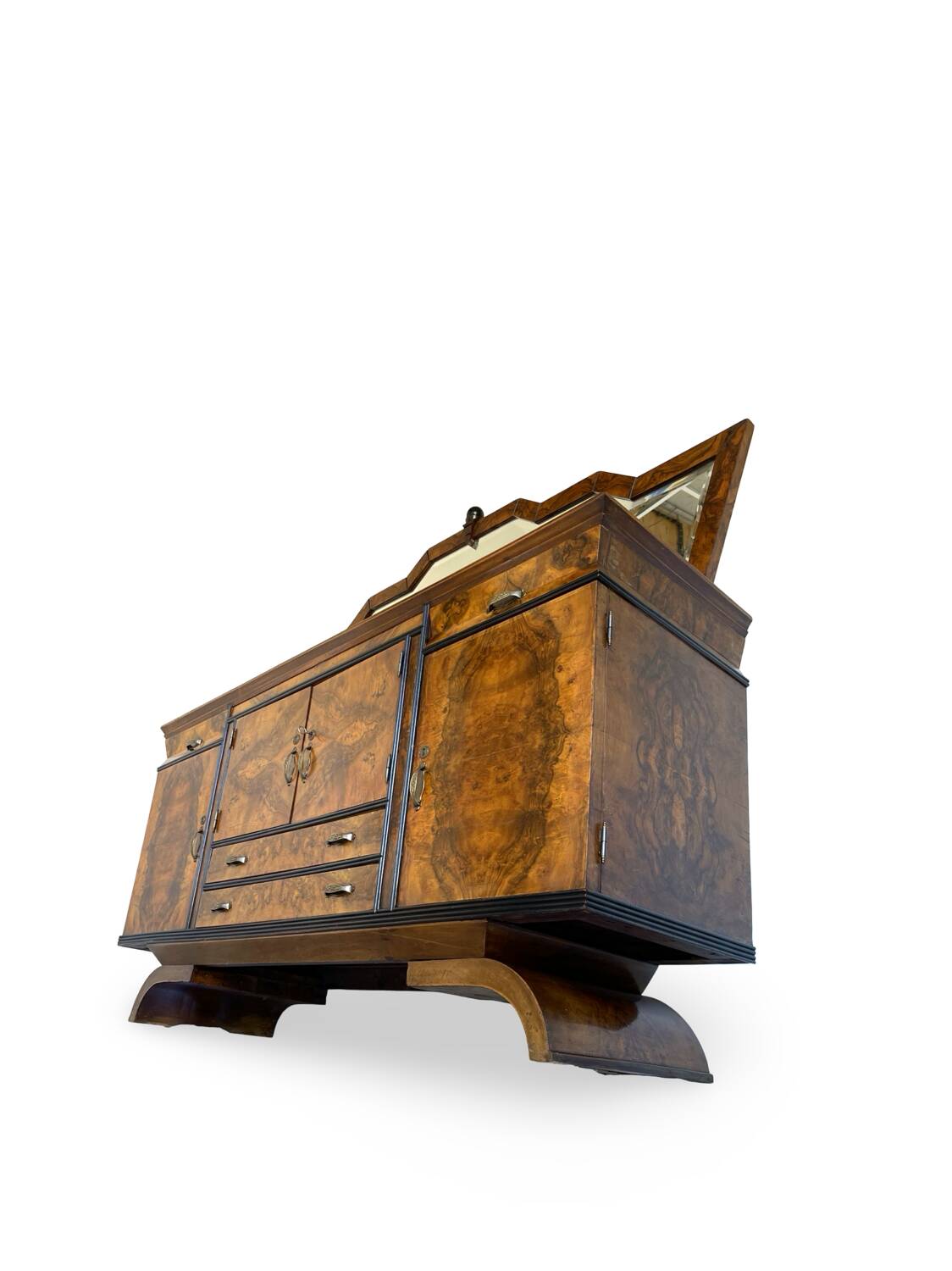 Crédence/buffet Art déco italien, années 1920.