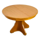 Vintage Scandinavian round dining table